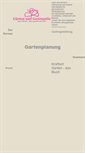 Mobile Screenshot of gaertenundgeomantie.de